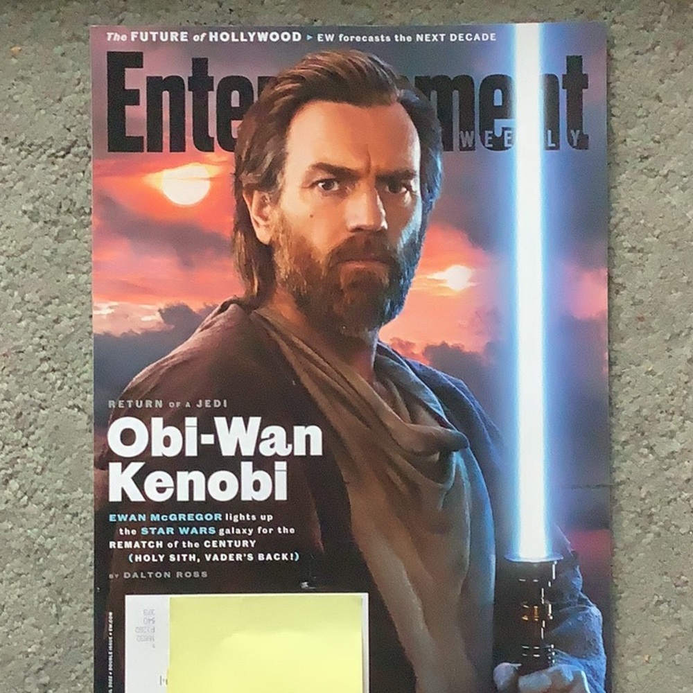 Entertainment Weekly, Return of the Jedi Obi-Wan Kenobi, The future of Hollywood